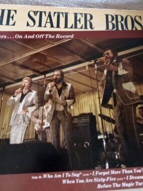 The Statler Brothers: Entertainers On And Off The Road, 12" Vinyl Record. never
